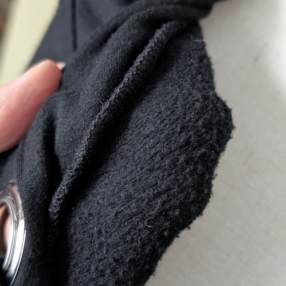 INC International Concepts Women's Size Medium Black Silver Embellished Top - Picture 10 of 11